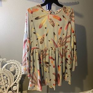 LBuddy Love Boho style mini dress.